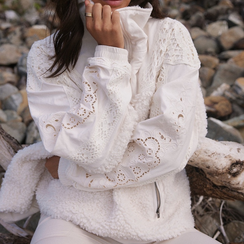 FP Seaside fleece pullover jacket